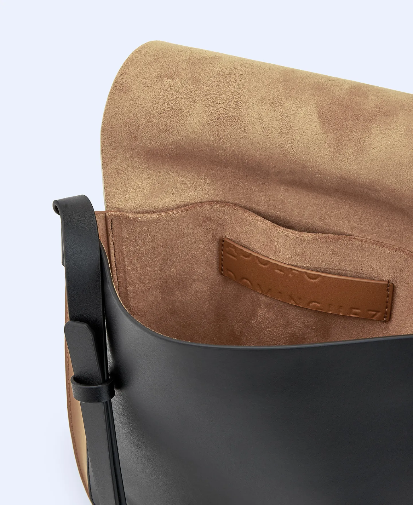 Adolfo Dominguez Bolsos>Bandolera Mediana En Piel Vaqueta Multicolor