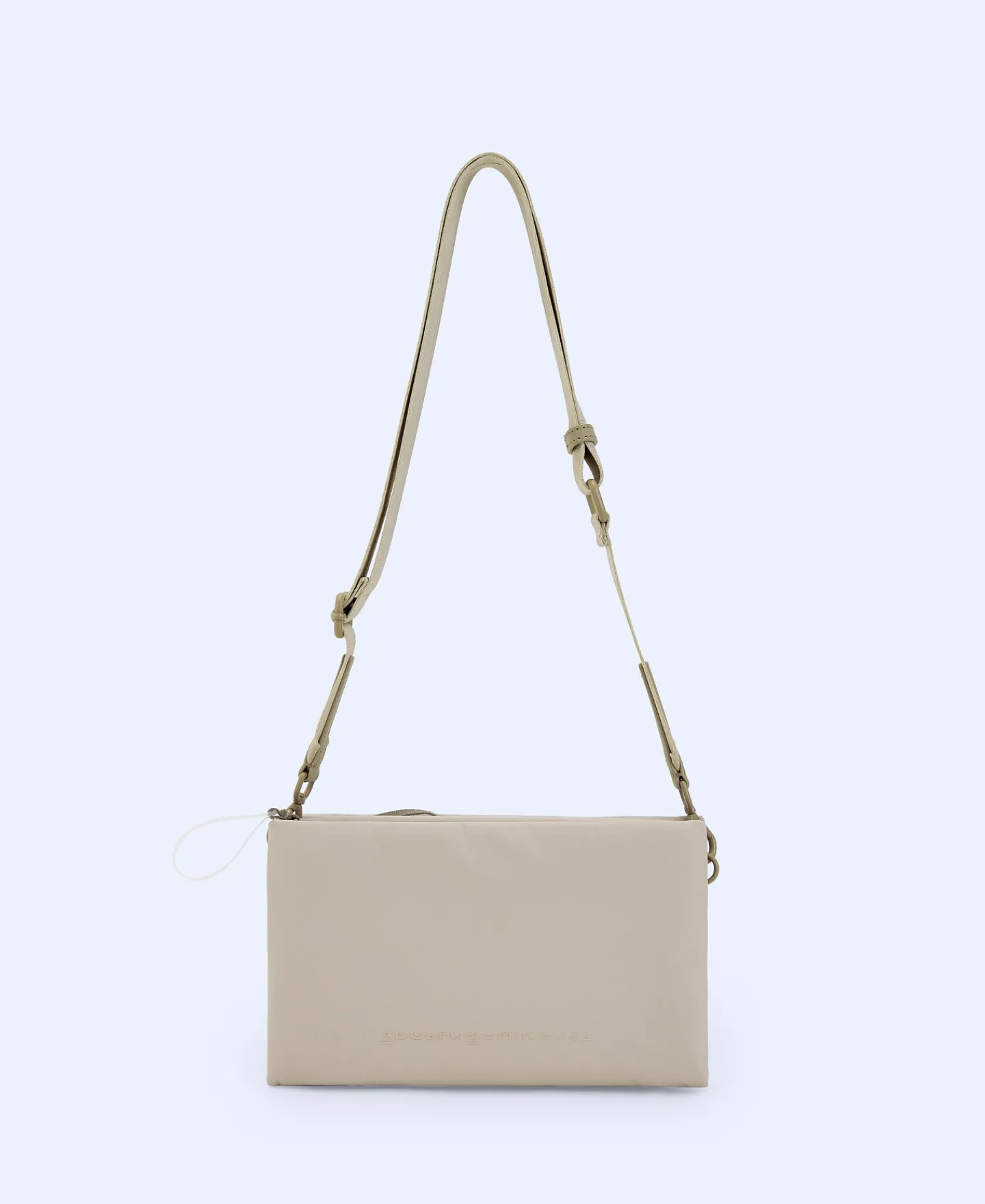 Adolfo Dominguez Bolsos>Bandolera Pequena Materiales Reciclados Hielo