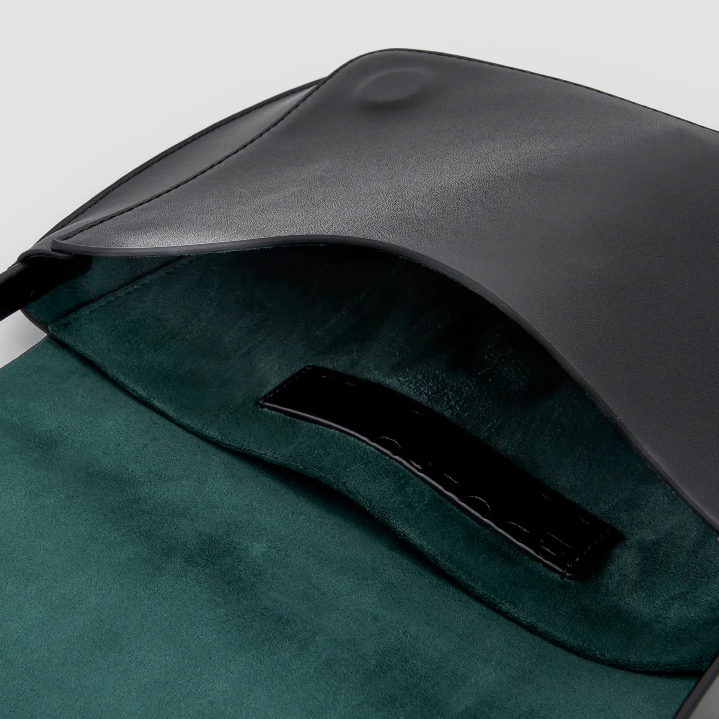 Adolfo Dominguez Bolsos>Bolso Bandolera En Vaqueta Negro