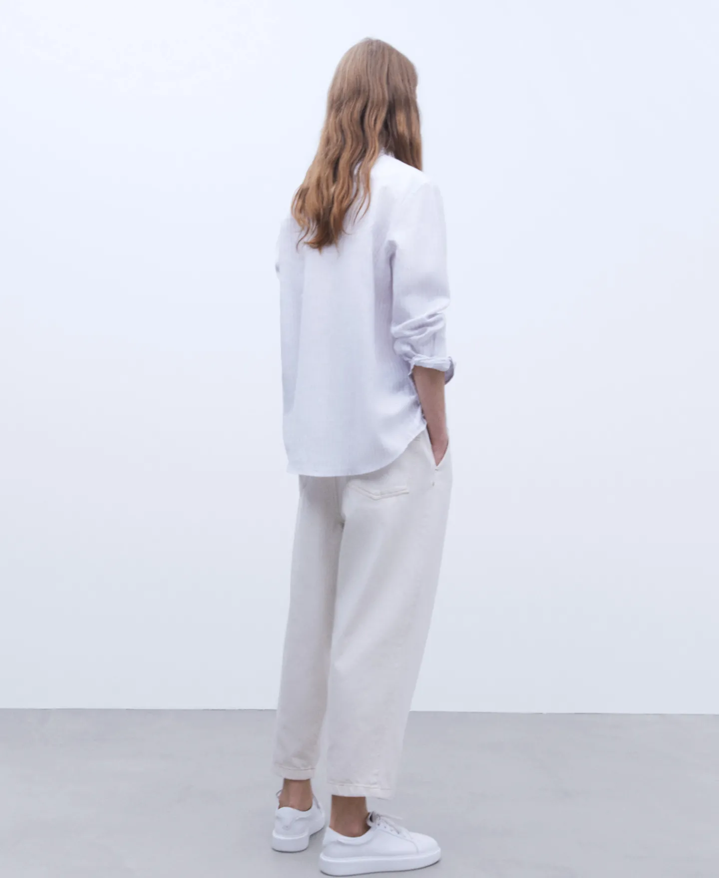 Adolfo Dominguez Camisas>Camisa Cuello Mao En Lino Europeo Rayas Blanco/Azul