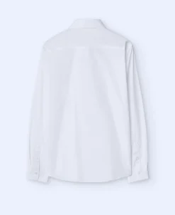 Adolfo Dominguez Camisas>Camisa En Algodon Organico Blanco