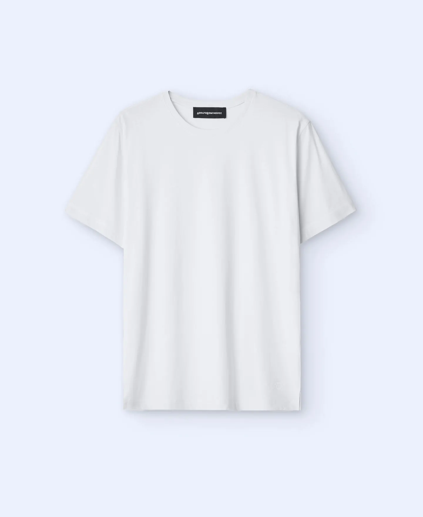Adolfo Dominguez Camisetas Y Polos>Camiseta Algodon Mercerizado Crudo