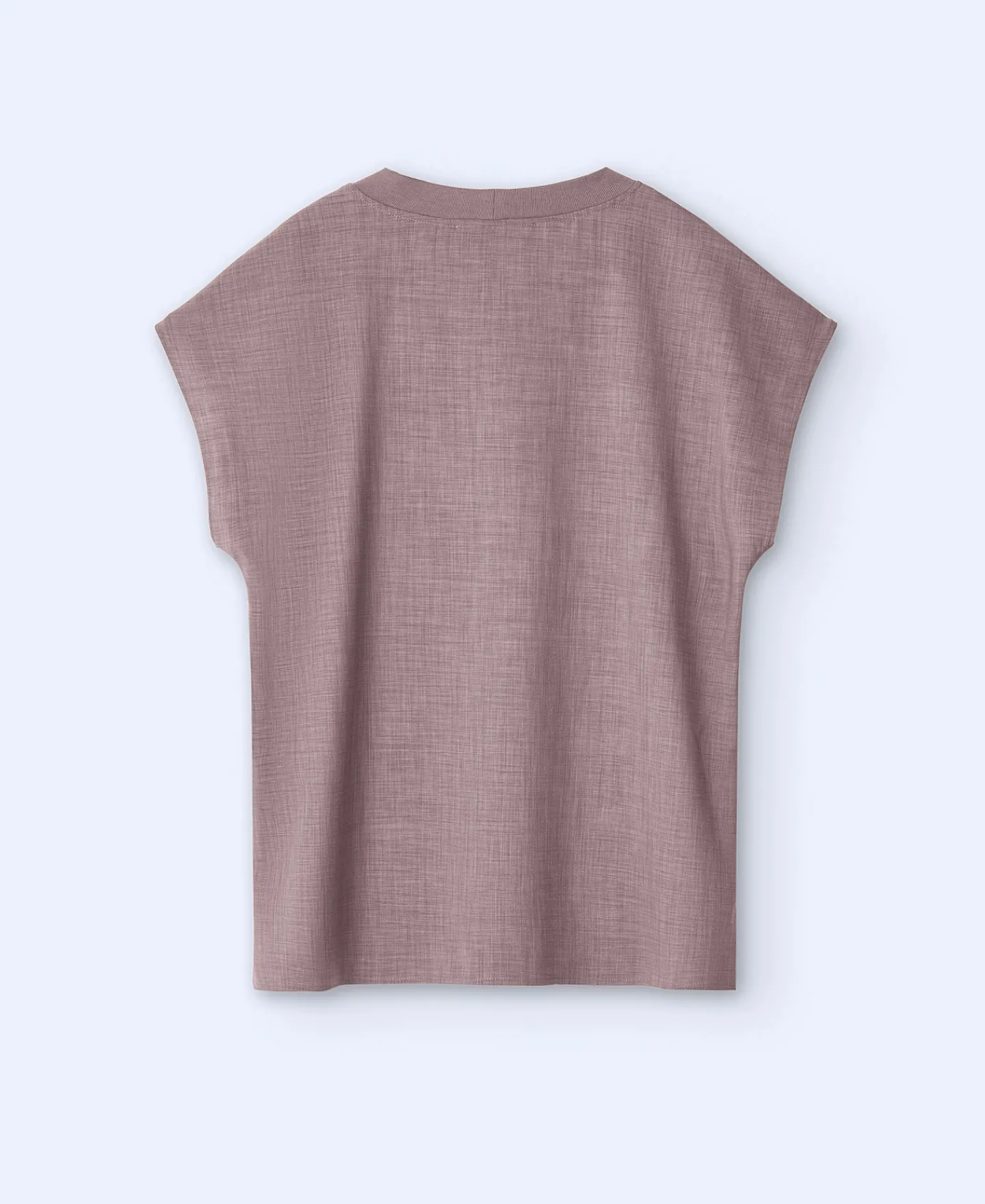 Adolfo Dominguez Camisetas>Camiseta Con Aberturas Laterales Camel/Marron