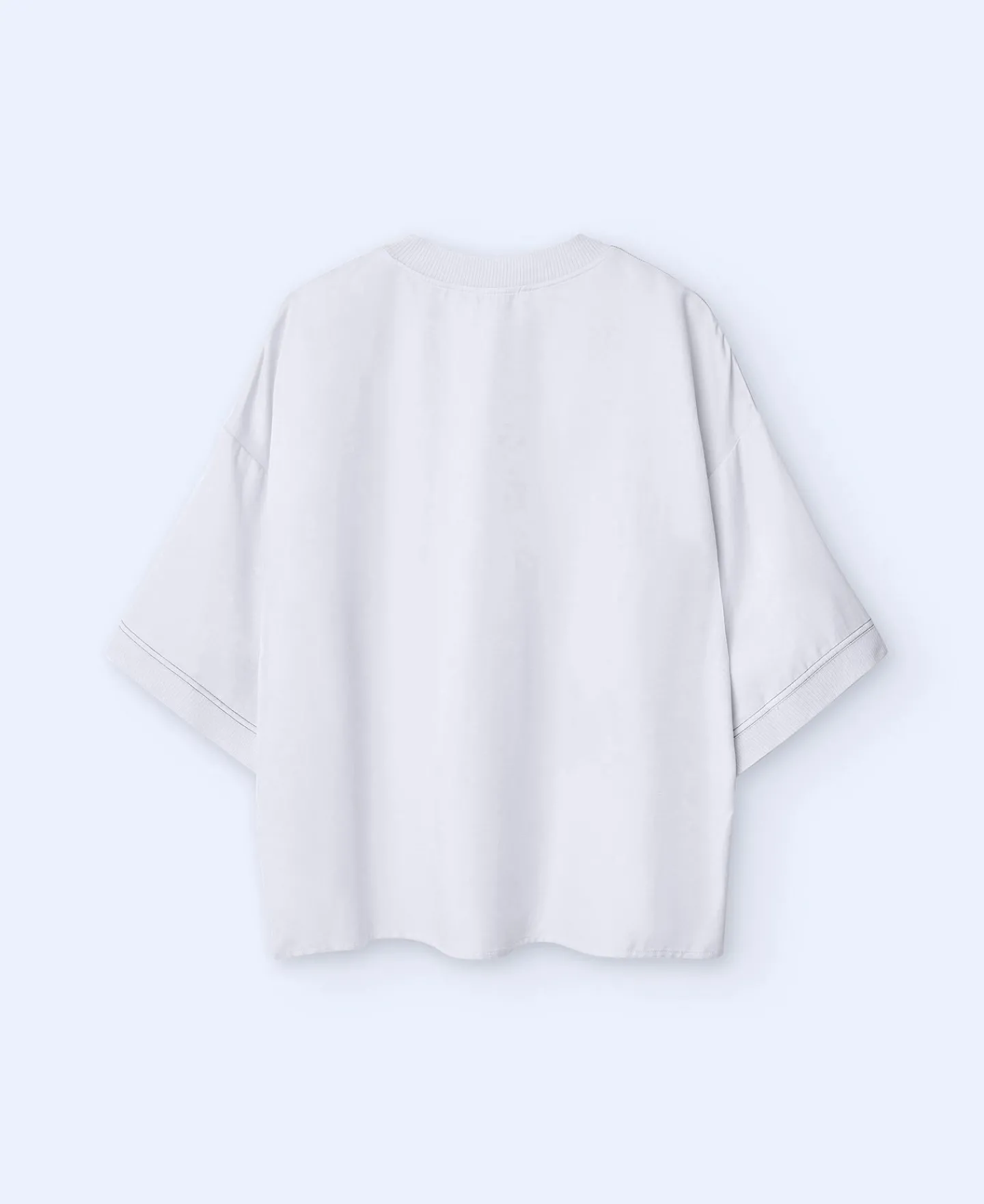 Adolfo Dominguez Camisetas>Camiseta De Manga Corta Crema