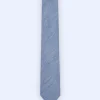 Adolfo Dominguez Corbata>Corbata Jaspeada En Lino Y Seda Azul Celeste