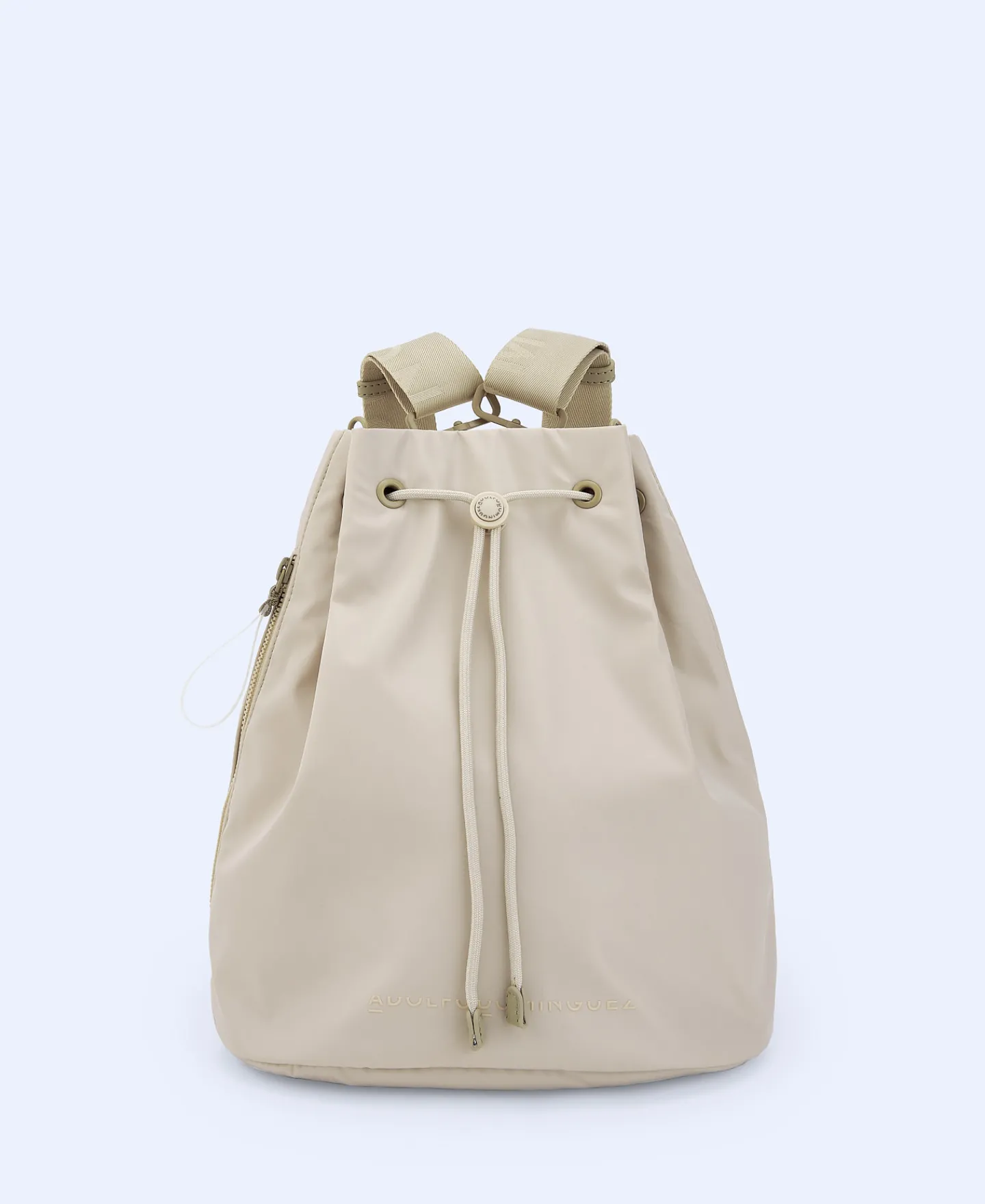 Adolfo Dominguez Bolsos>Macuto Mediano En Materiales Reciclados Hielo