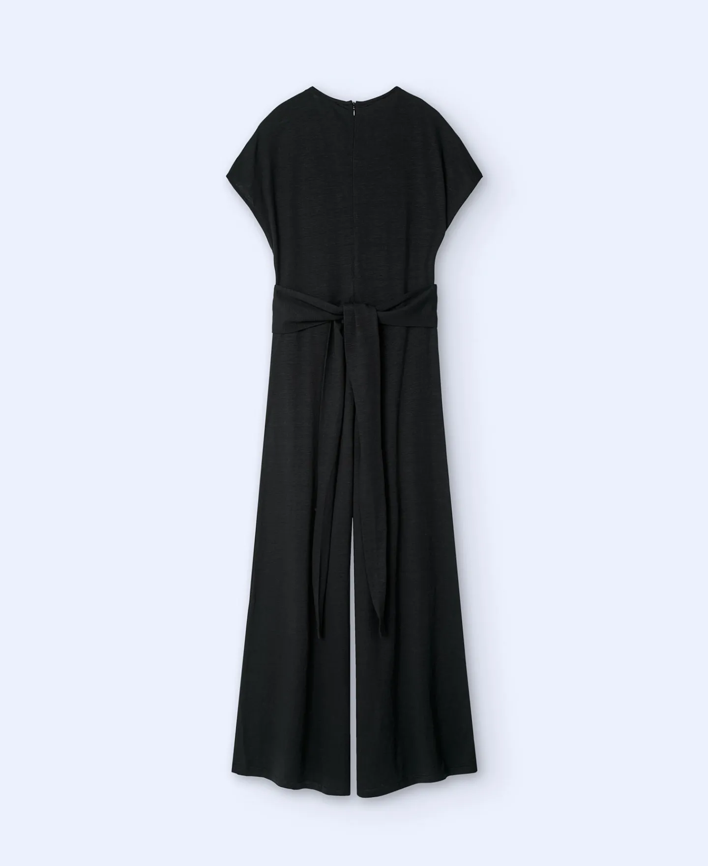 Adolfo Dominguez Vestidos Y Monos>Mono Largo Con Escote Pico Negro