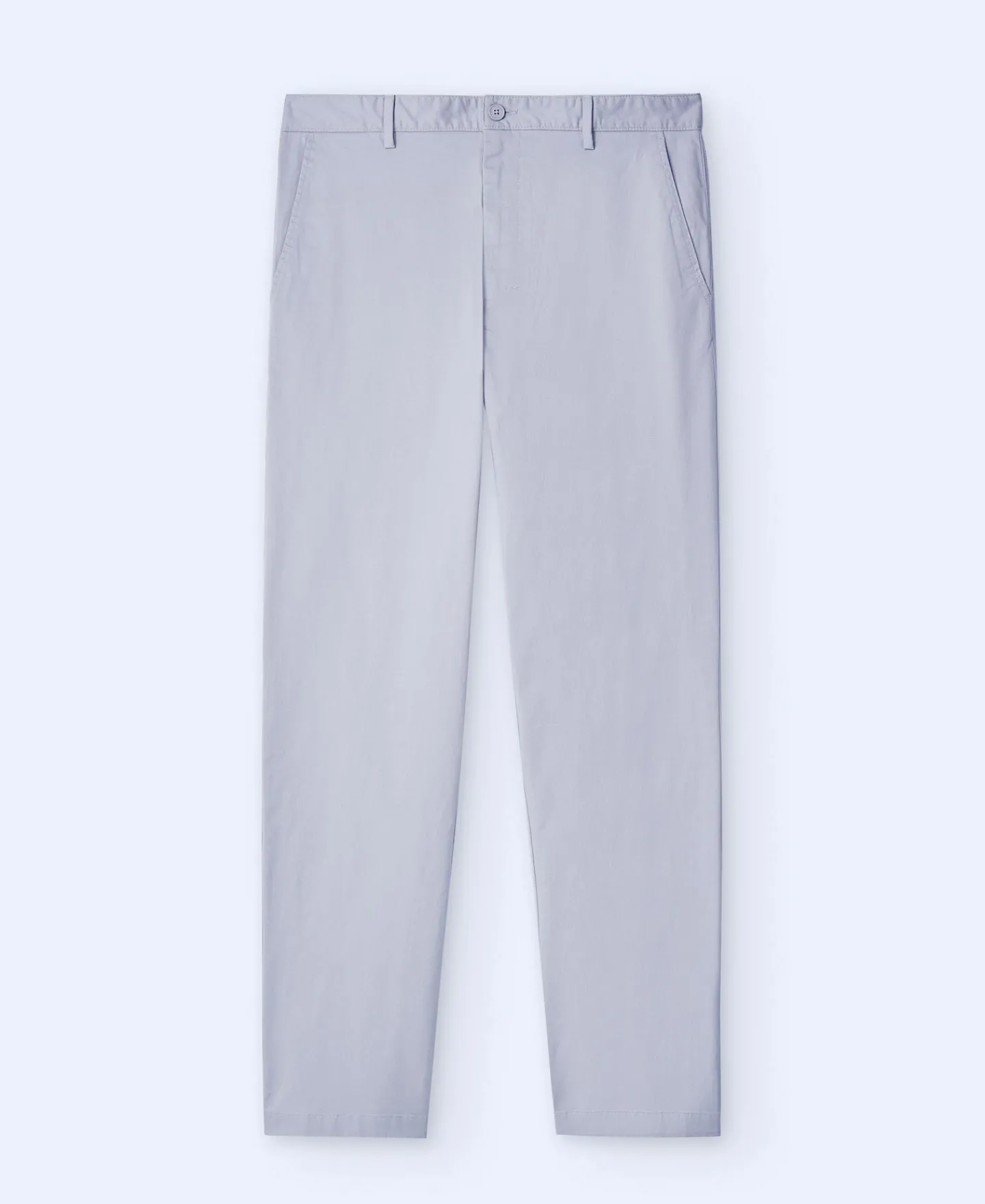 Adolfo Dominguez Pantalones>Pantalon Chino En Twill De Algodon Hielo