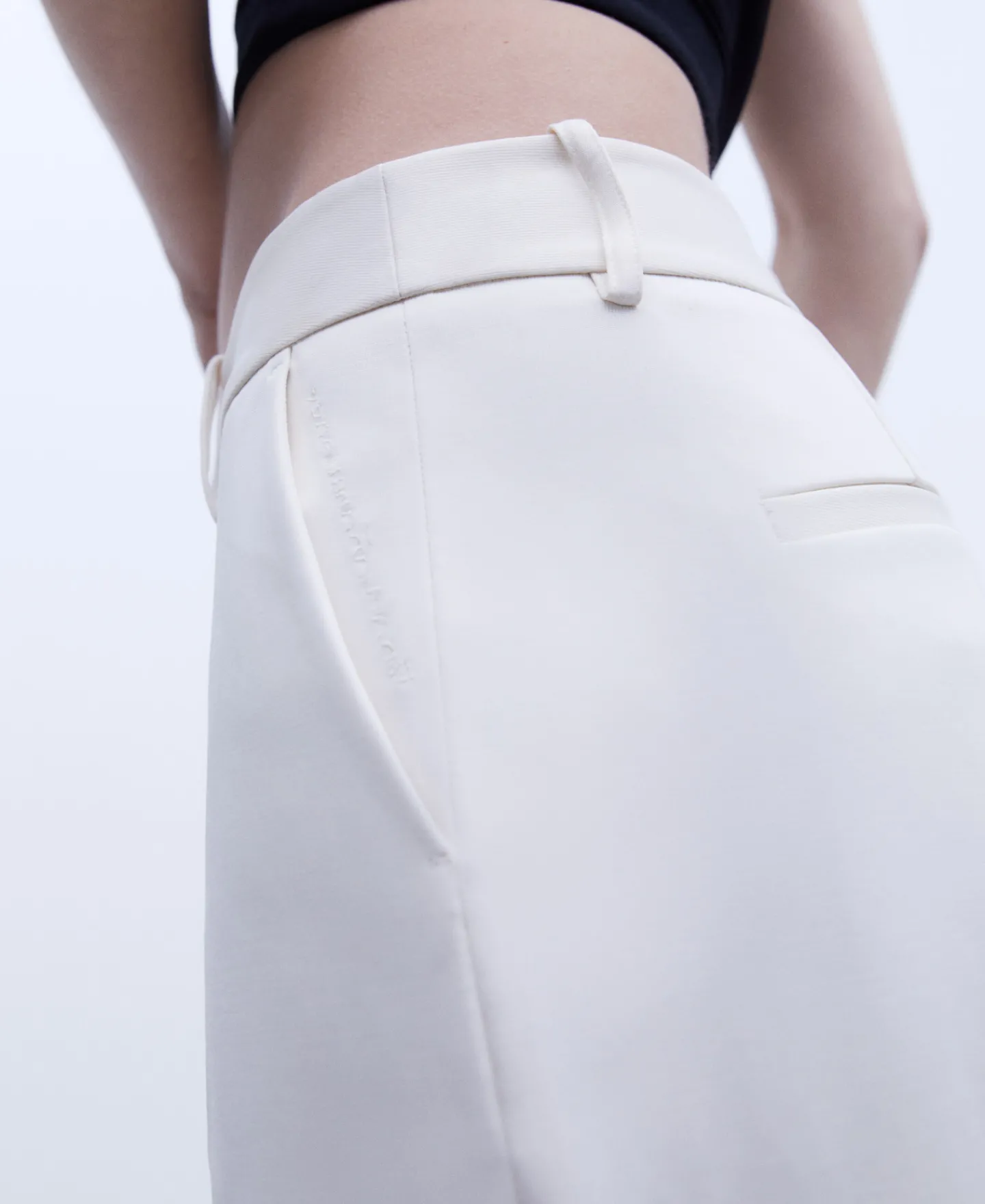 Adolfo Dominguez Pantalones>Pantalon Corte Recto Beige