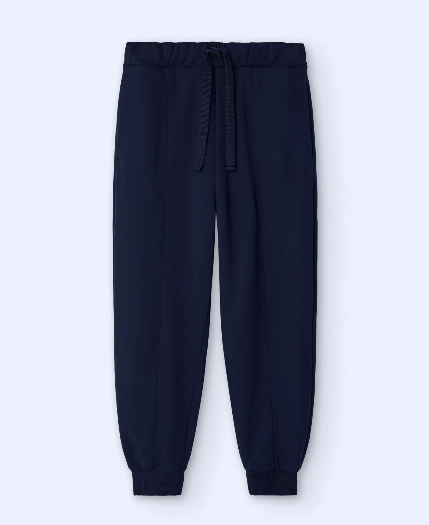 Adolfo Dominguez Pantalones>Pantalon Jogger En Algodon Organico Azul Marino