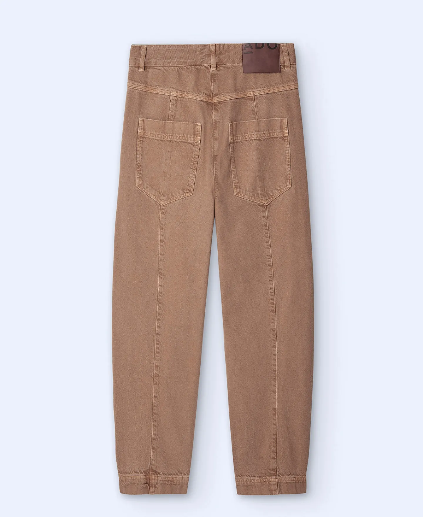 Adolfo Dominguez Pantalones>Pantalon Vaquero Carrot Fit Caramelo