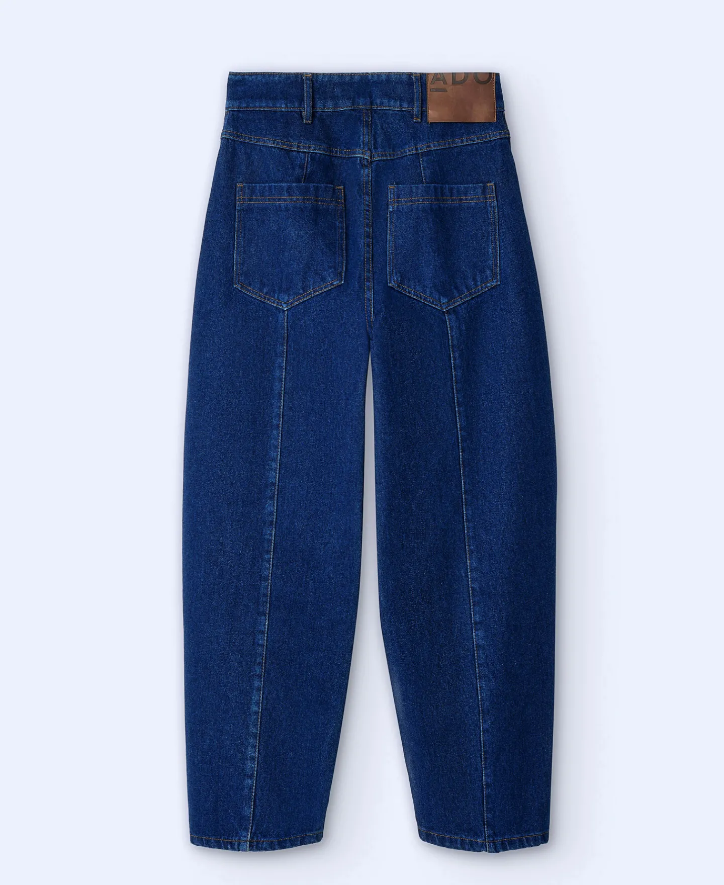 Adolfo Dominguez Pantalones>Pantalon Vaquero En Algodon Azul Denim