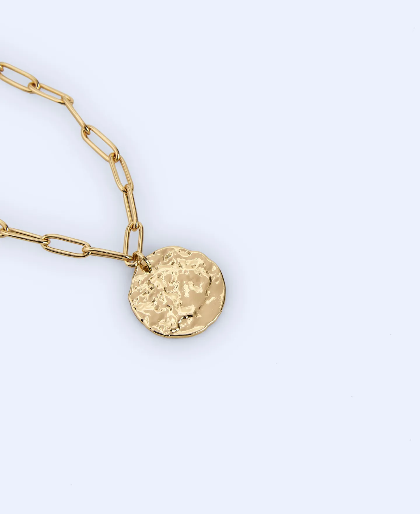 Adolfo Dominguez Bisutería>Pulsera Metalica Eslabones Dorado
