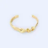 Adolfo Dominguez Bisutería>Pulsera Metalica Motivo Torsion Dorado