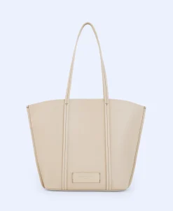 Adolfo Dominguez Bolsos>Shopper Reciclado En Textura Grano Nata