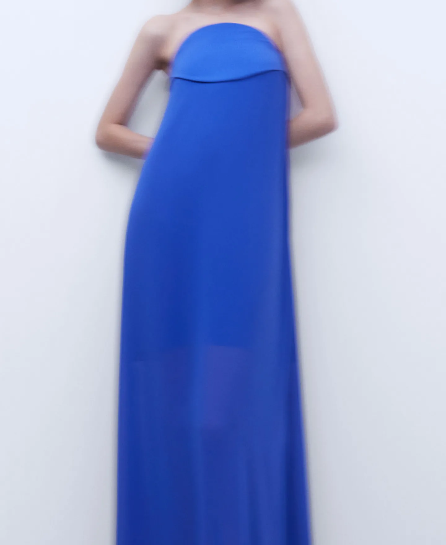 Adolfo Dominguez Vestidos Y Monos>Vestido Con Escote Asimetrico Cobalto