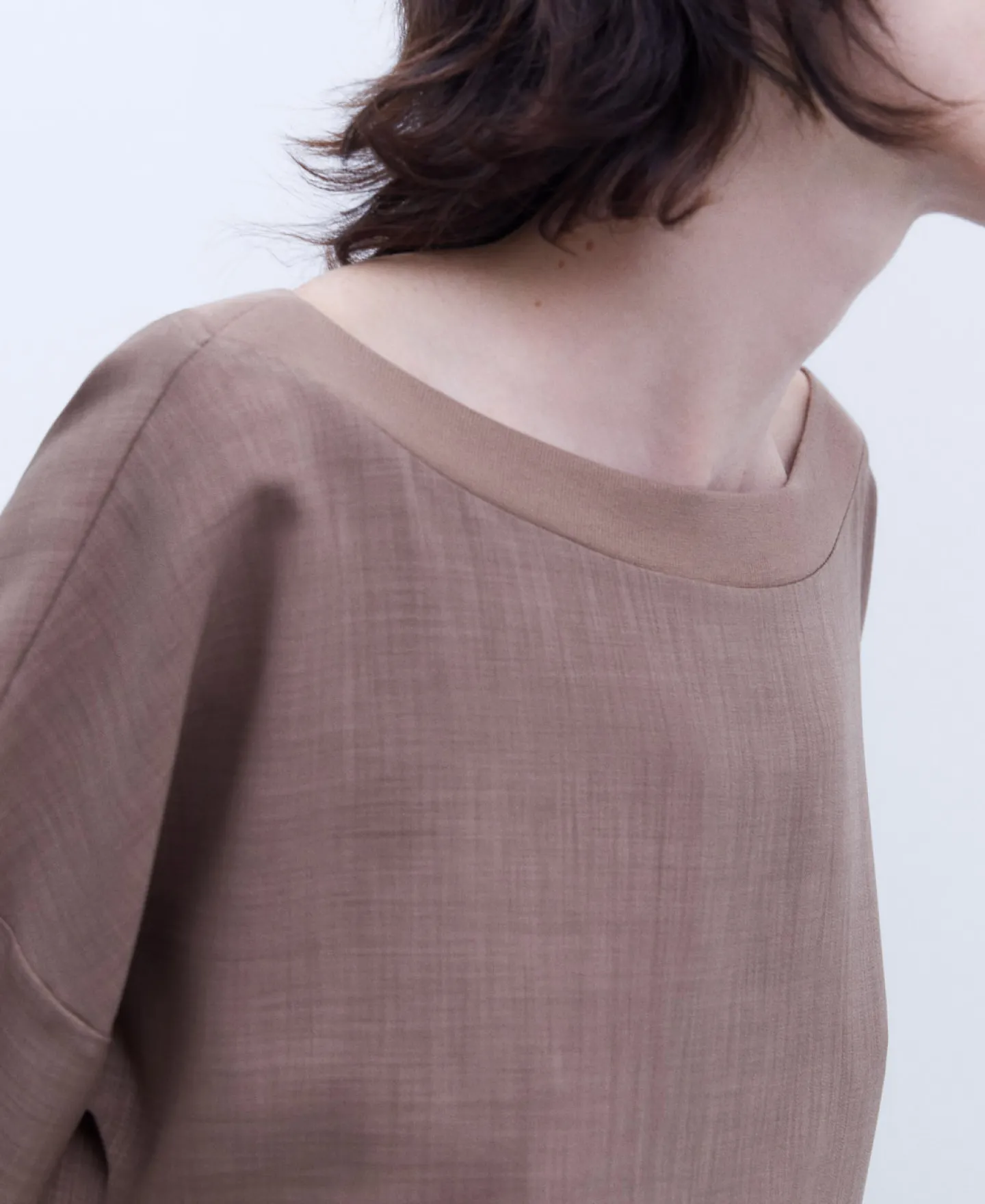 Adolfo Dominguez Vestidos Y Monos>Vestido Corto Evase Camel/Marron