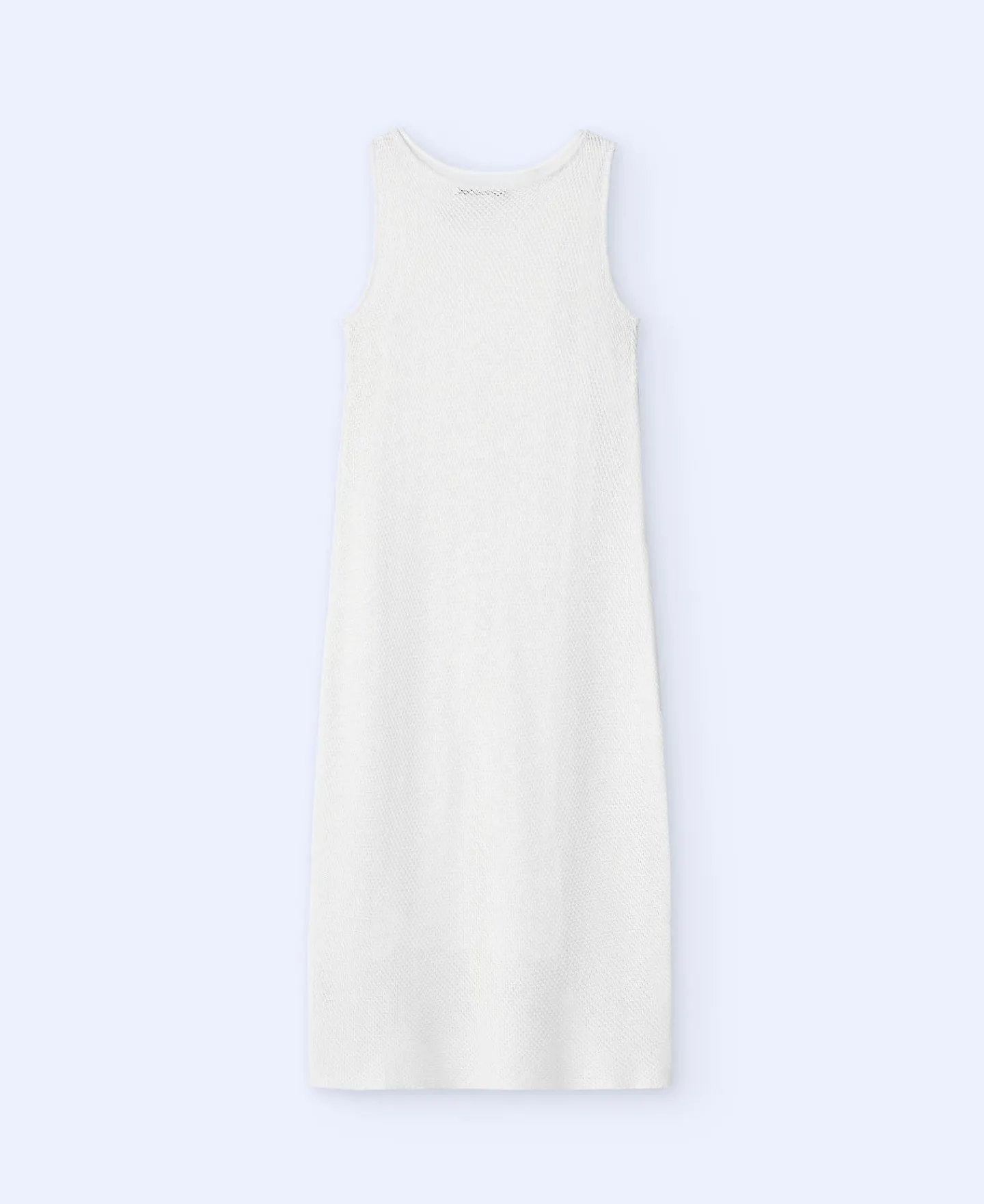 Adolfo Dominguez Vestidos Y Monos>Vestido Sin Mangas Punto Calado Crema